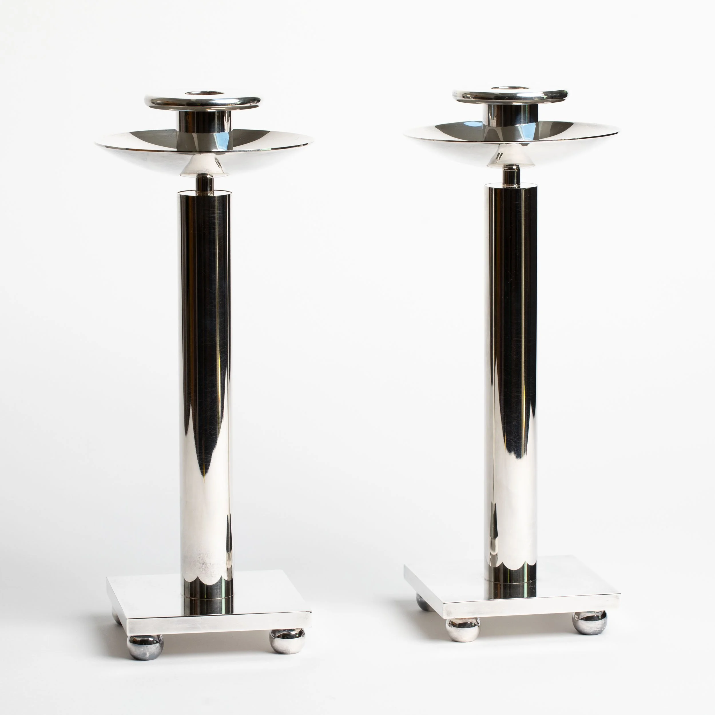 Richard Meier Large Swid Powell Candlesticks — HAMEL20